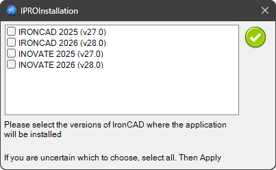 Connect to IronCAD