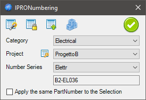 Numbering Part Numbers