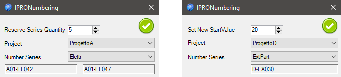 Reserve Qta Series - Set New Sart