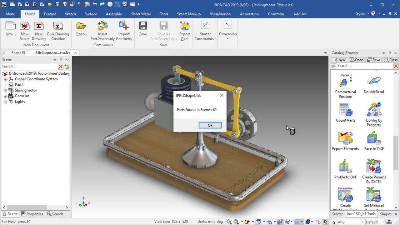 Youtube video - Count Parts