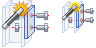 Place Hole&Fasteners alt >