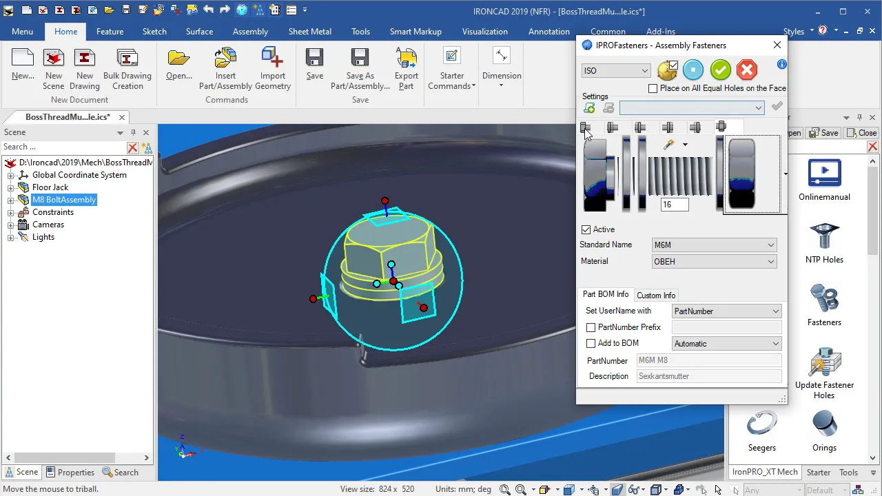 Youtube video - Fasteners Assembly
