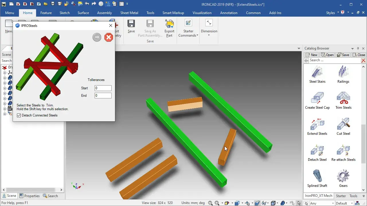 Youtube video - Trim Steels