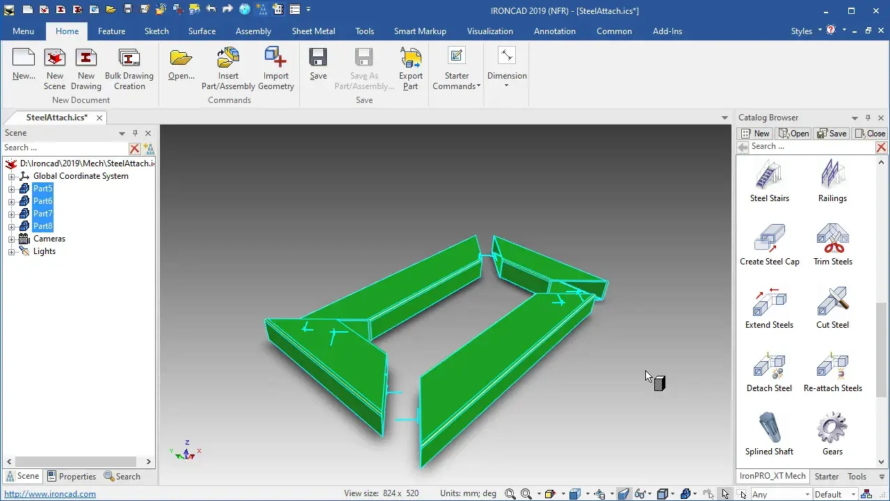 Youtube video - Connect Closed Steels