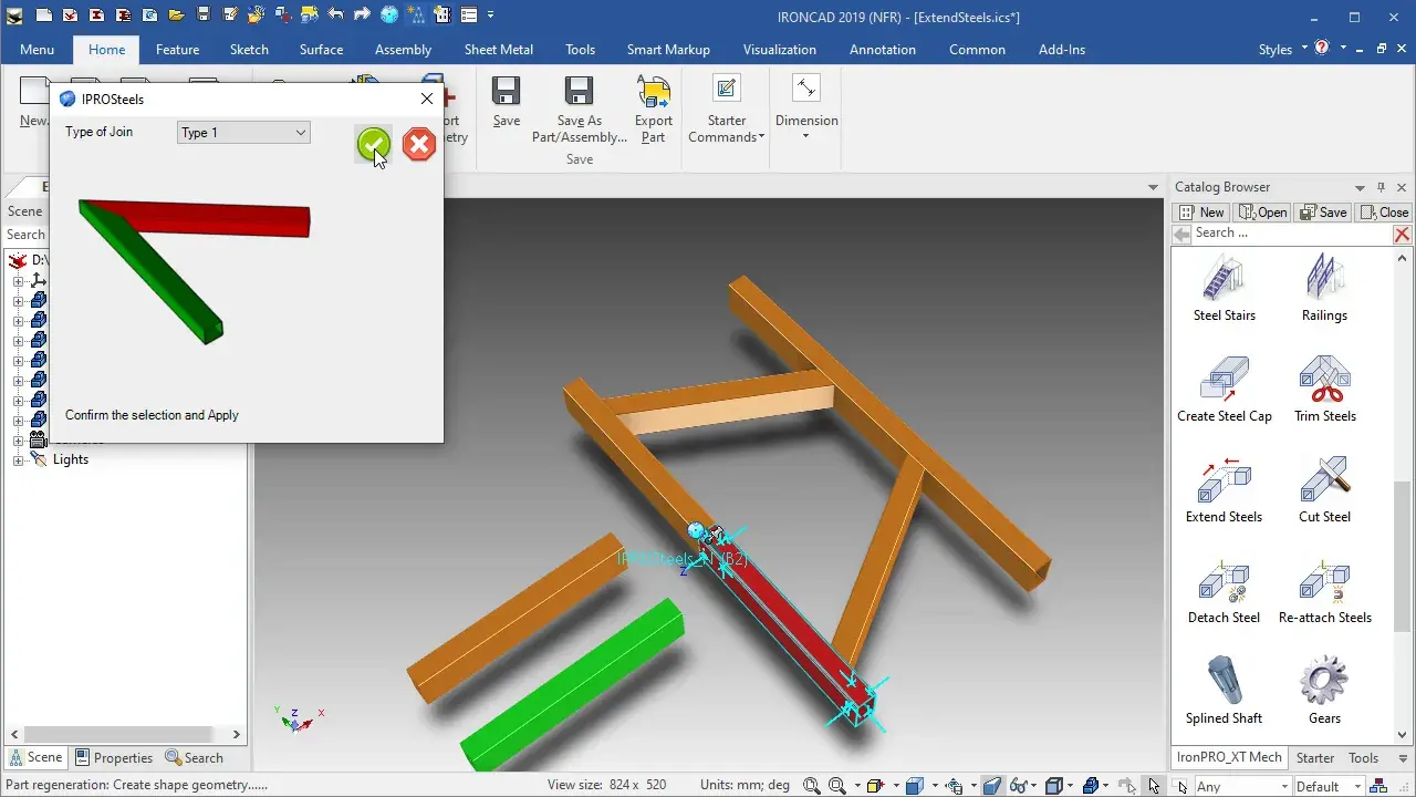 Youtube video - Extend Steels