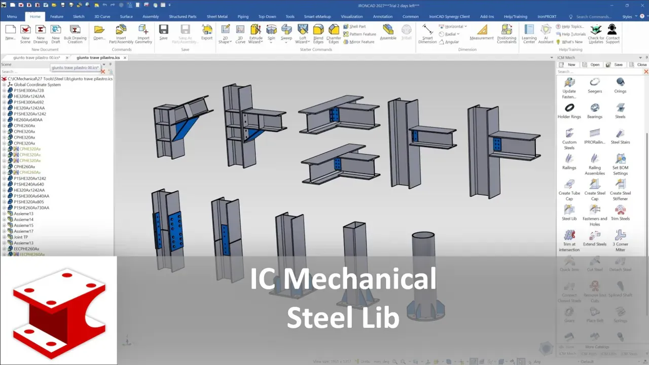 Youtube video - Steel Lib