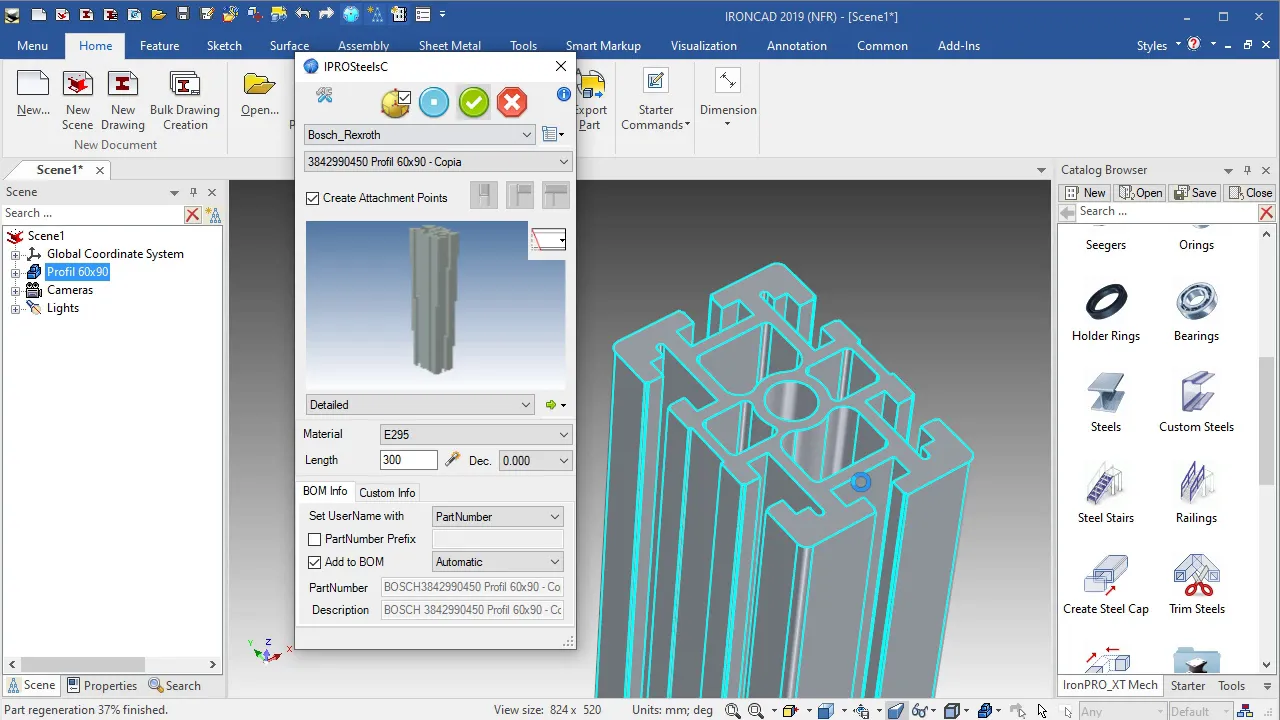 Youtube video - Custom Steels