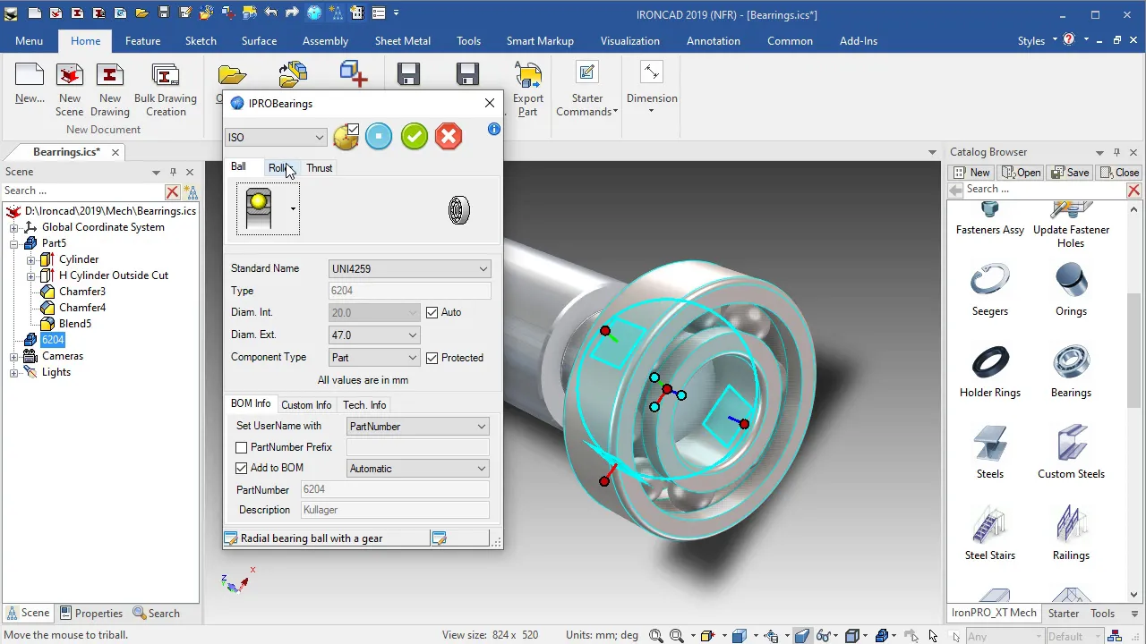 Youtube video - Bearings