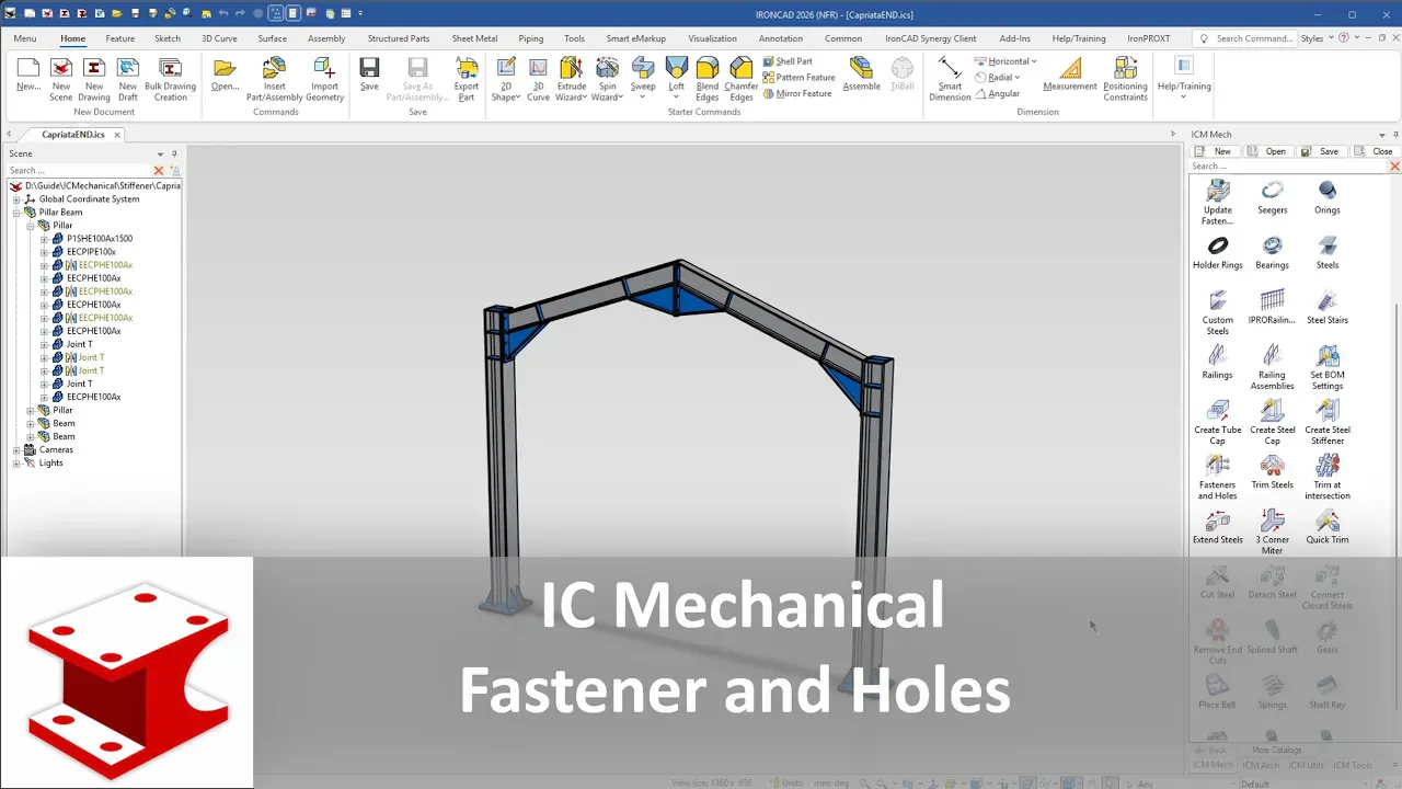 Youtube video - Fasteners and Holes