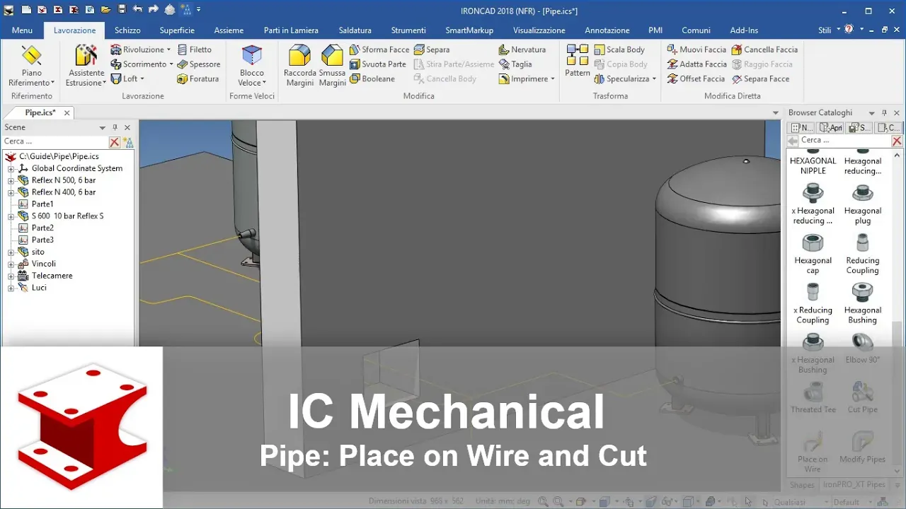 Youtube video - Cut Pipe