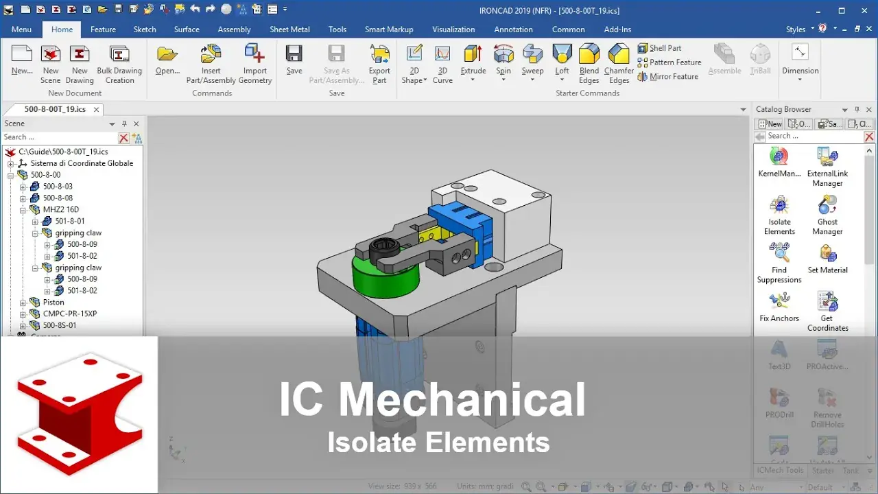 Youtube video - Isolate Elements