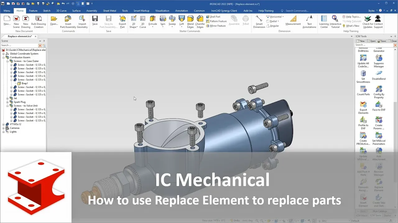 Youtube video - Replace Element