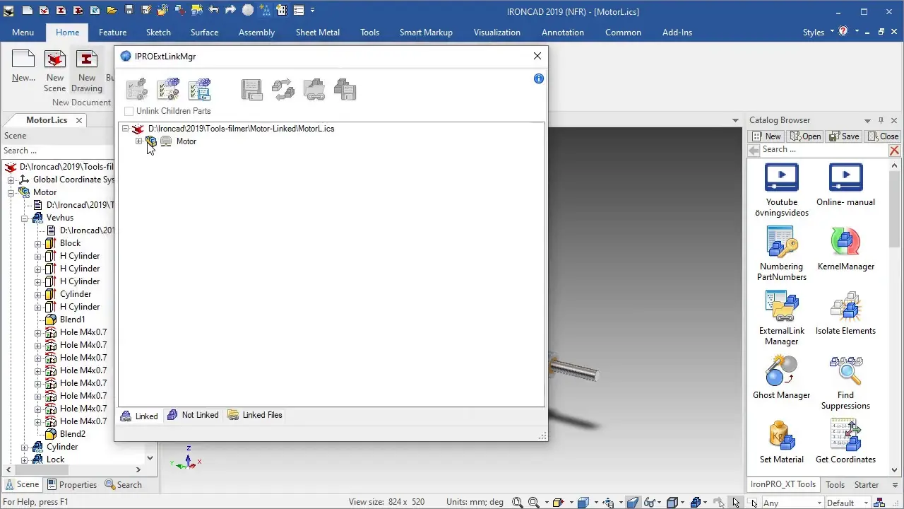 Youtube video - External Link Manager