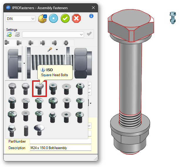Fasteners Assembly