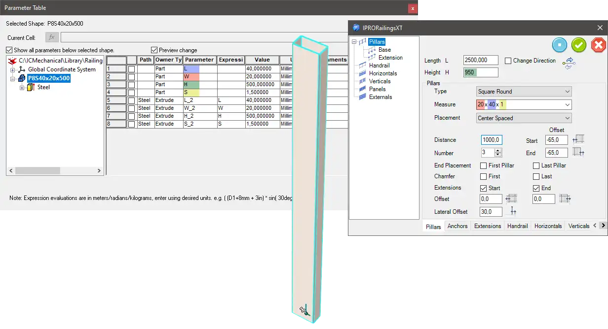 Crea le tue Componenti m_011c_railingXT_04_S